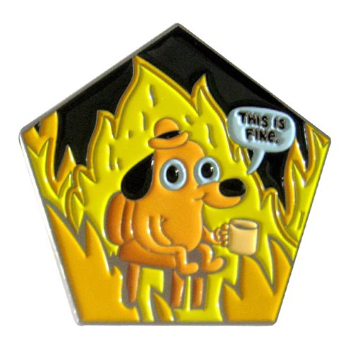 595 C2G This is Fine Challenge Coin - View 2