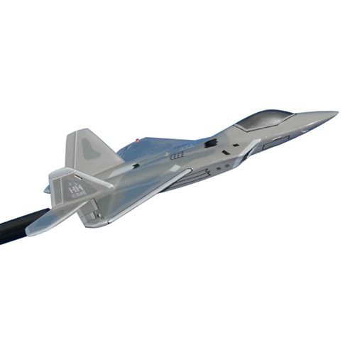 19 FS F-22A Raptor Custom Airplane Model Briefing Stick - View 2