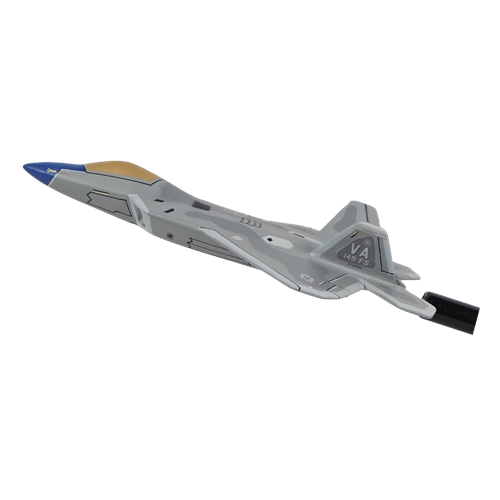 149 FS F-22A Raptor Custom Airplane Model Briefing Stick - View 2