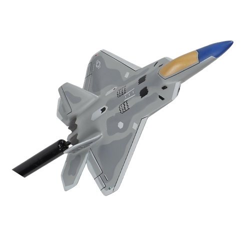149 FS F-22A Raptor Custom Airplane Model Briefing Stick - View 4