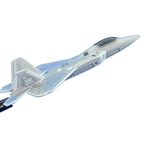 301 FS F-22A Raptor Custom Airplane Model Briefing Stick - View 2