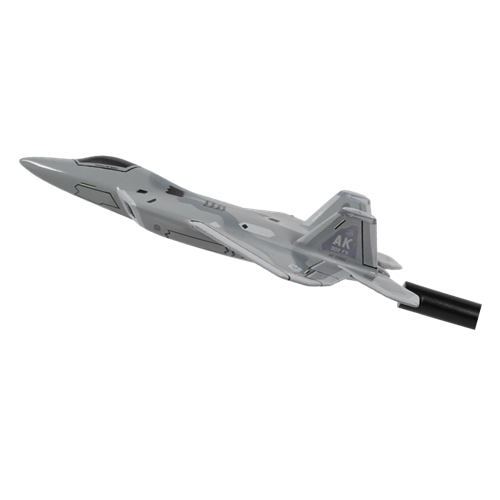 302 FS F-22A Raptor Custom Airplane Model Briefing Stick - View 2