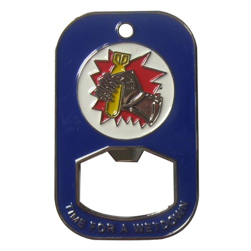 93 ARS Bottle Opener Challenge Coin - View 2