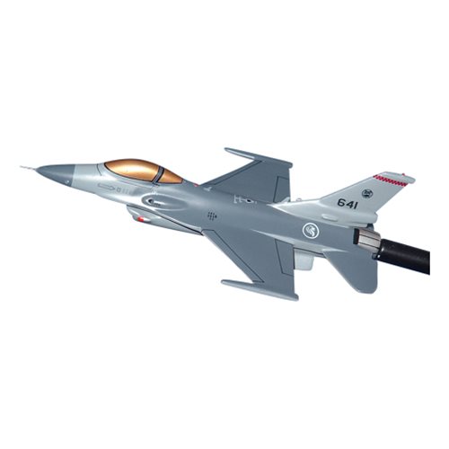 Republic of Singapore Air Force 140 SQN F-16C/D Custom Airplane Model Briefing Sticks - View 2