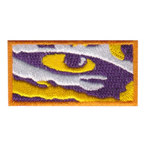 LSU Eye of the Tiger Pencil Patch