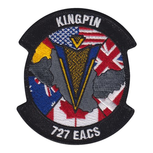 727 EACS Kingpin Flag Patch