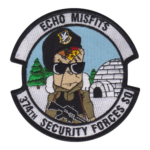 374 SFS Echo Misfits Patch  374th Security Forces Squadron Patches