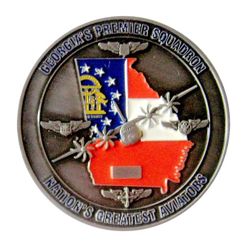 158 AS Savannah Guard Dawgs Challenge Coin - View 2