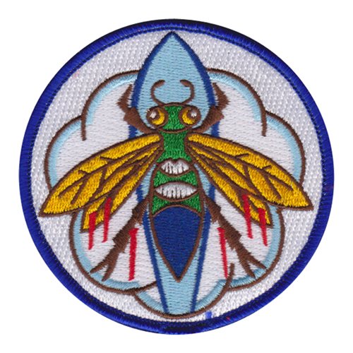37 AS Old Blue Tail Patch