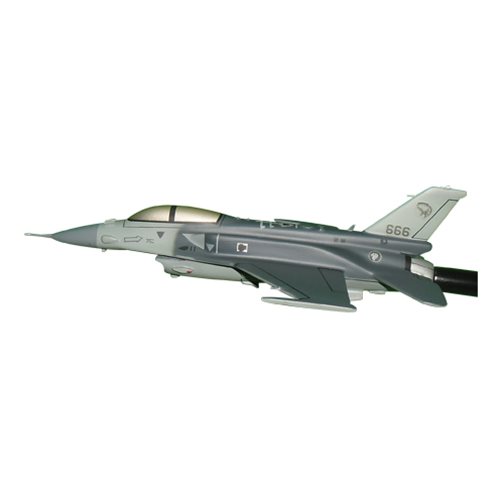 Republic of Singapore Air Force 145 SQN F-16D Custom Airplane Model Briefing Sticks - View 2
