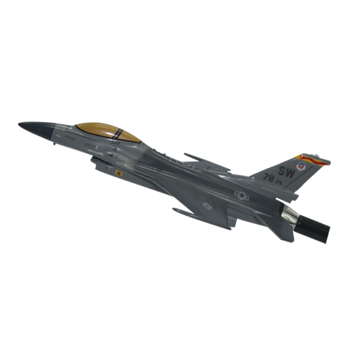 78 FS F-16C Custom Airplane Model Briefing Sticks - View 2