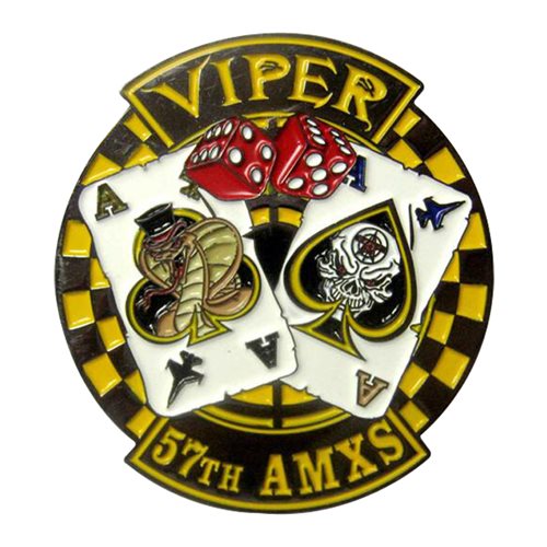 57 AMXS Viper AMU Challenge Coin - View 2