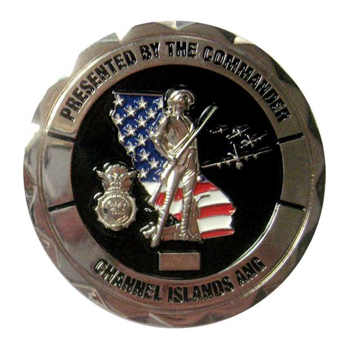 146 SFS Commander 2 inch Challenge Coin - View 2