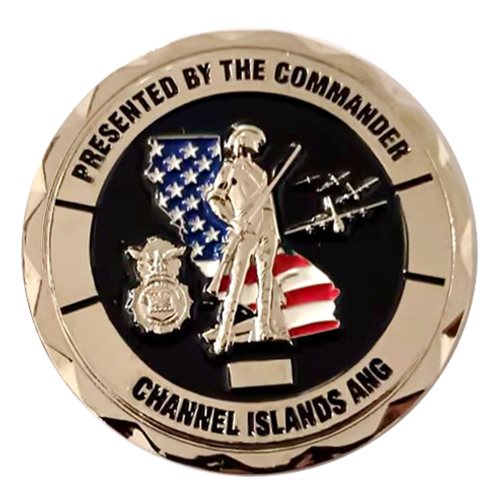 146 SFS Commander 2-inch Challenge Coin - View 2