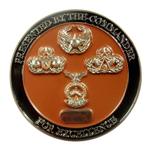 460 CES Commander Challenge Coin - View 2