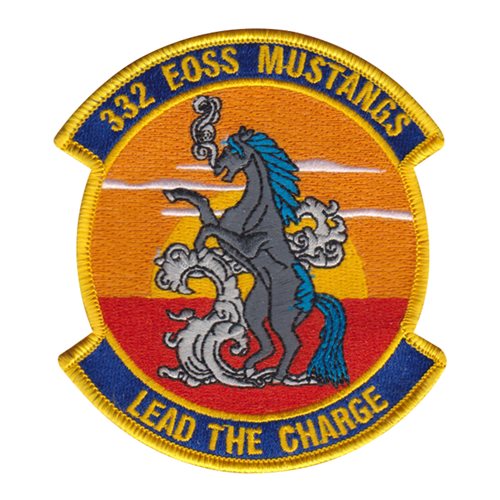 332 EOSS Mustangs Lead The Charge Patch