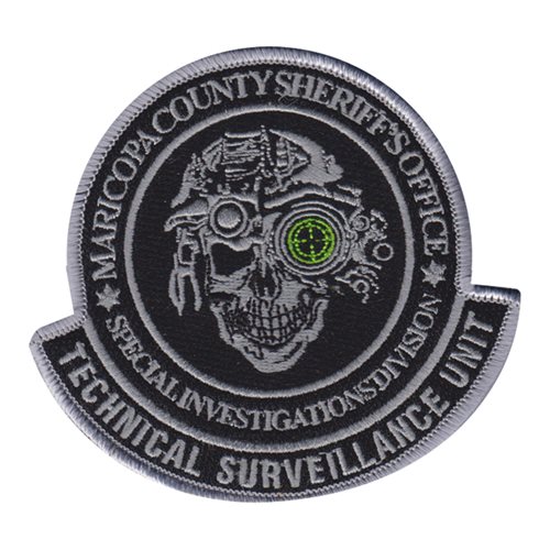Maricopa County Sheriff's Office Technical Surveillance Unit Patch