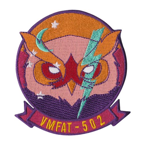 VMFAT-502 Owl Head Patch
