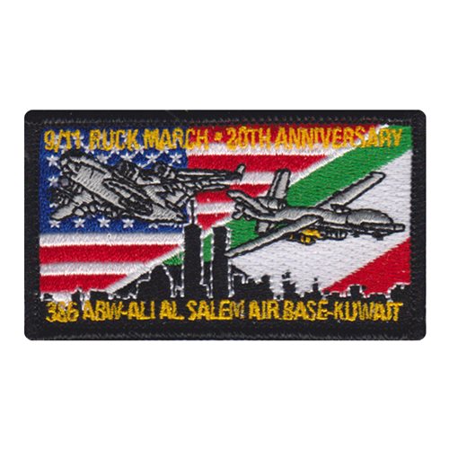 386 ABW 911 Ruck March 20th Anniversary Patch