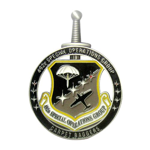 492 SOG Carpet Baggers Command Challenge Coin