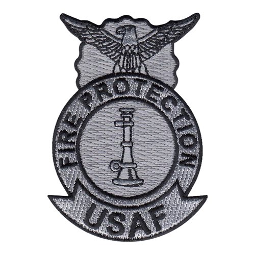USAF Fire Protection Driver Badge Patch 