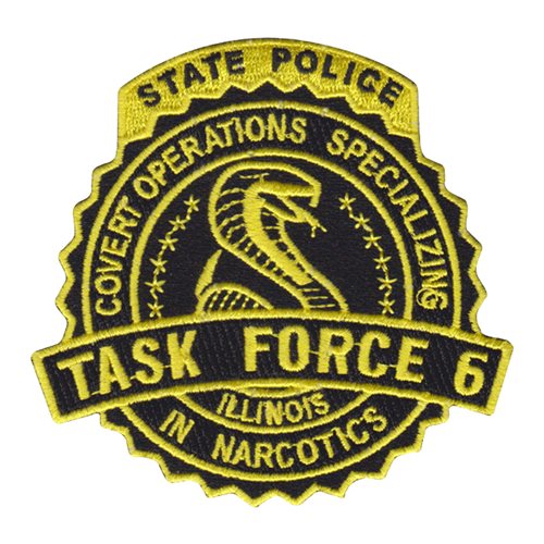 Illinois State Police Task Force 6 Patch