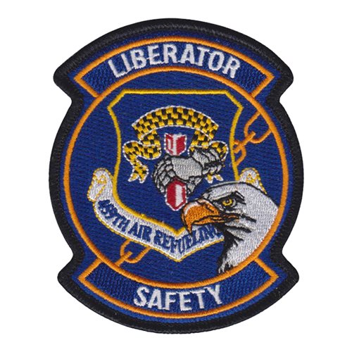 459 ARW Wing Safety Patch | 459th Air Refueling Wing Patches