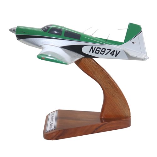 Mooney M20F Custom Airplane Model  - View 2