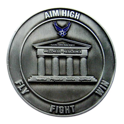 CT ANG Student Flight Challenge Coin - View 2
