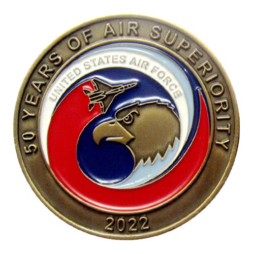 48 MXG AFETS 50 Years Challenge Coin - View 2