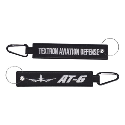 Textron AT-6 Wolverine Carabiner Black Key Flag