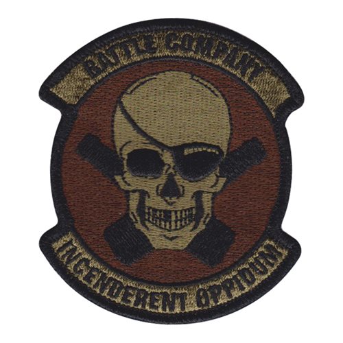 2 BN, 1 Brigade B Co Skull Patch