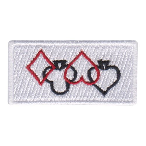 Laughlin AFB UPT Class 22-14 Card Suits Pencil Patch