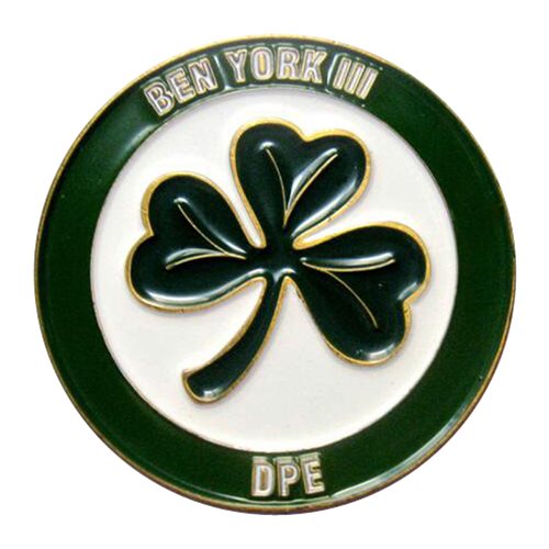 Ben York III DPE Challenge Coin - View 2
