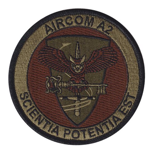 NATO HQ AIRCOM A2 OCP Patch 3.5 Inch