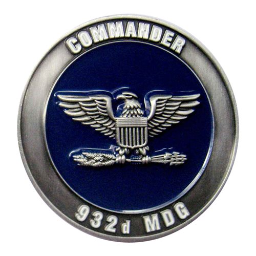 932 MDG Commander Challenge Coin - View 2
