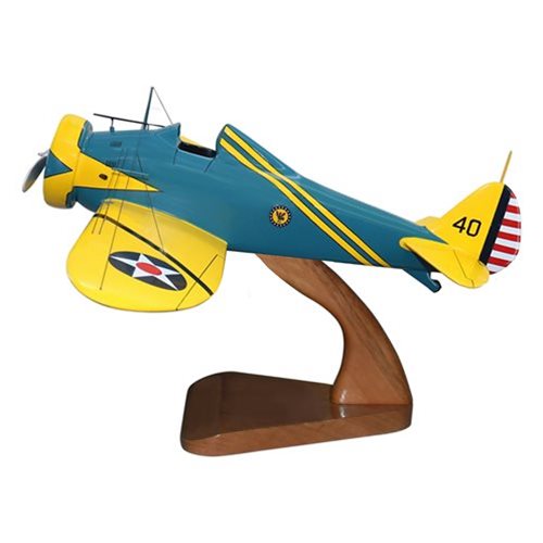Custom P-26 Peashooter  Airplane Model - View 2