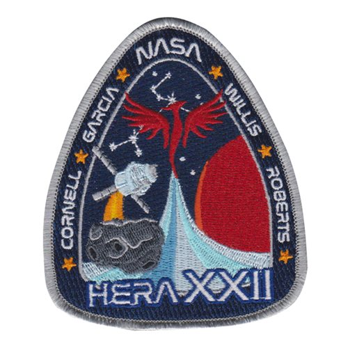 NASA HERA XXII Patch  National Aeronautics and Space Administration Patches
