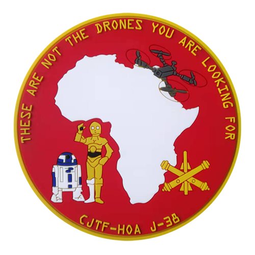 CJTF-HOA J38 Air and Missile Defense Section PVC Patch
