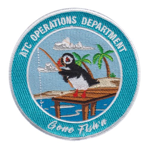 USCG ATC Mobile Operations Department Gone Fish'n Patch