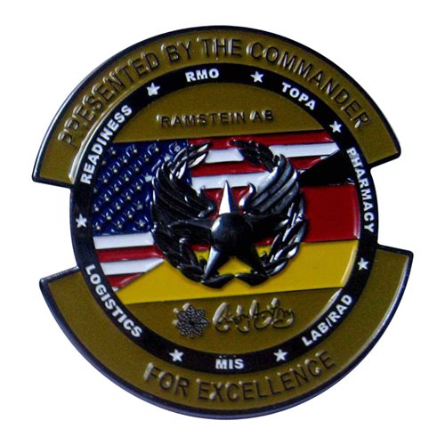 86 MDSS Commander Challenge Coin - View 2