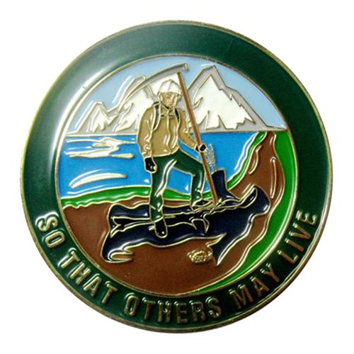 Washoe County Sheriff's Search and Rescue Team Challenge Coin - View 2