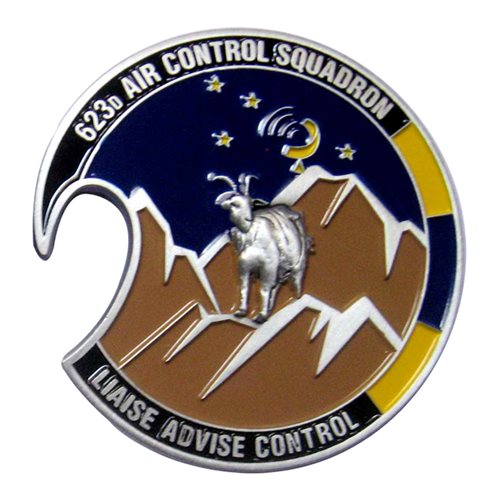 623 ACS Bottle opener Challenge Coin - View 2