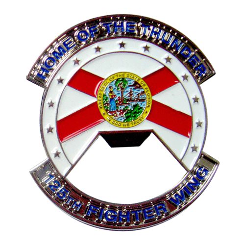 125 MXS Opus Parata Bottle Opener Challenge Coin - View 2