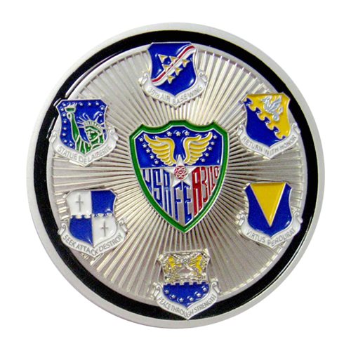 HQ USAFE A10NP Challenge Coin - View 2