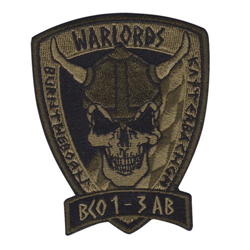 B Co 1-3 AB 12 CAB Warlords OCP Patch