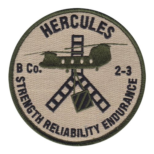 B Co 2-3 GSAB Hercules Patch
