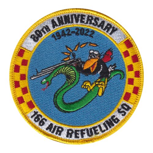 166 ARS 80th Anniversary Patch