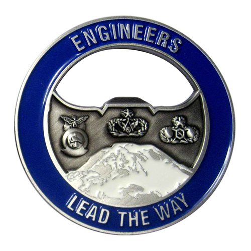 446 CES Bottle Opener Challenge Coin - View 2