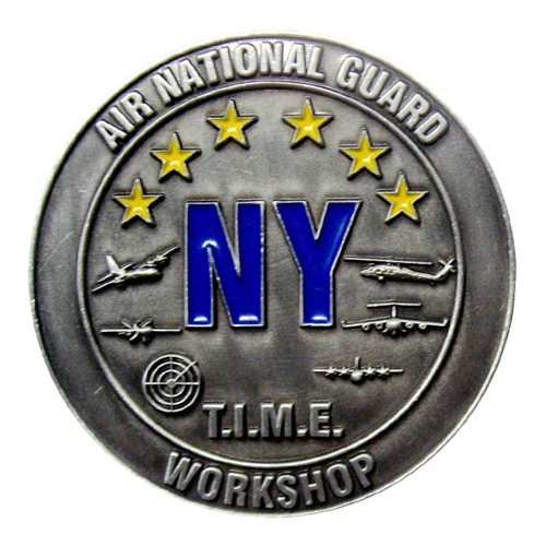 New York ANG T.I.M.E. Workshop Challenge Coin - View 2